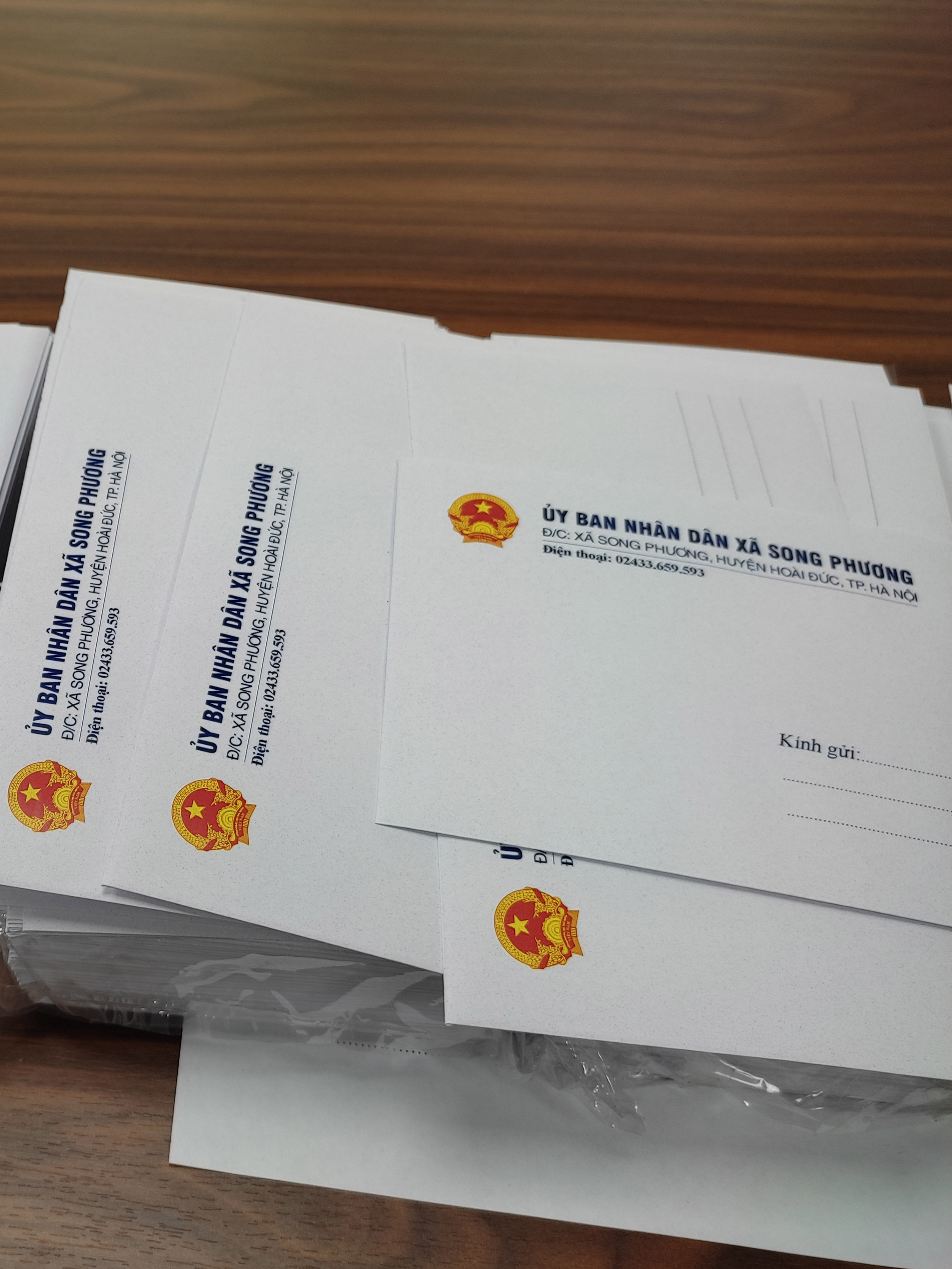 Phong bì thư cơ quan, tổ chức